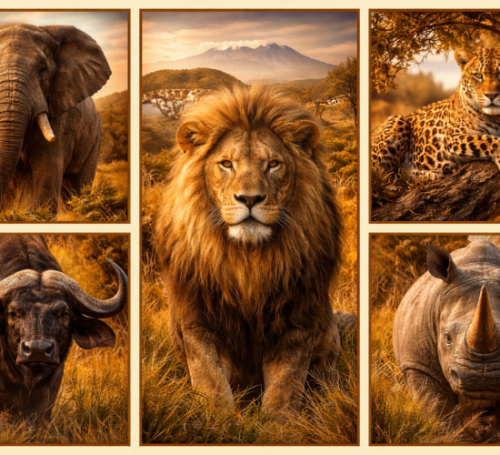 Kenyan wildlife The Big five